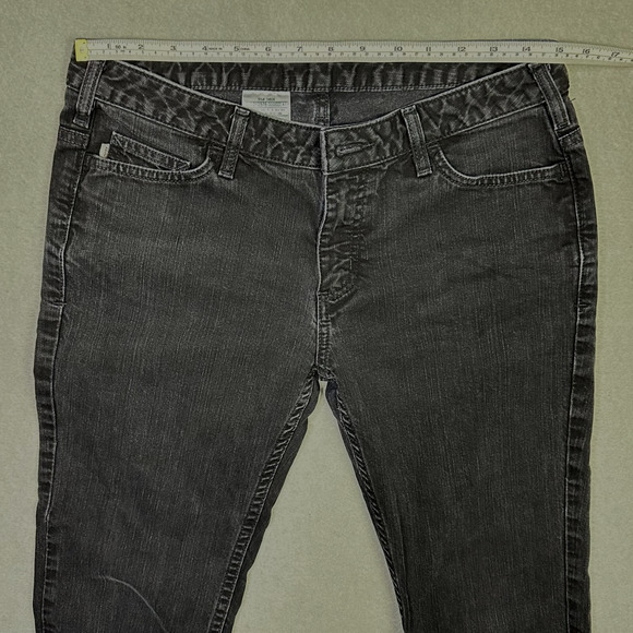 CARHARTT Curvy Fit Black Bootcut Denim Jeans Women’s Size 6x32 - Picture 7 of 8